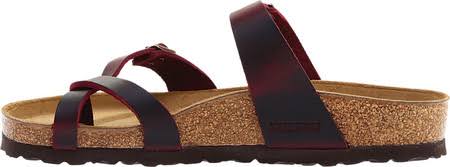 Birkenstock Women's Mayari Sandal - 39 - Zinfandel Oiled Leather
