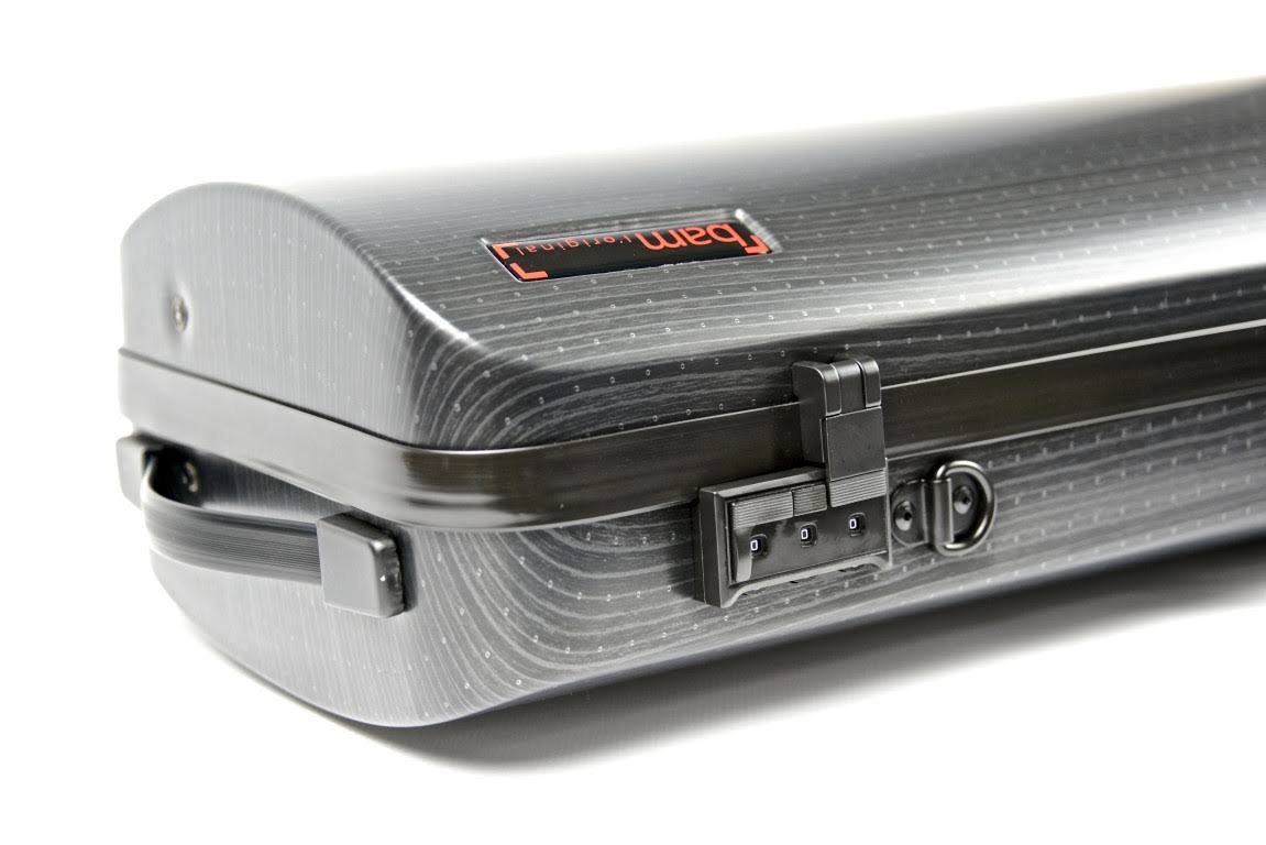 BAM Hightech Oblong Violin Case Lazure Black
