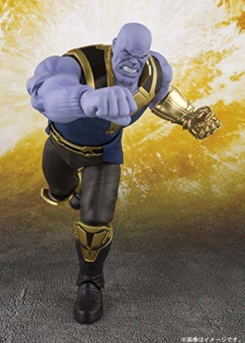 S.H. Figuarts Thanos Action Figure Avengers Infinity War Bandai Tamashii Nation