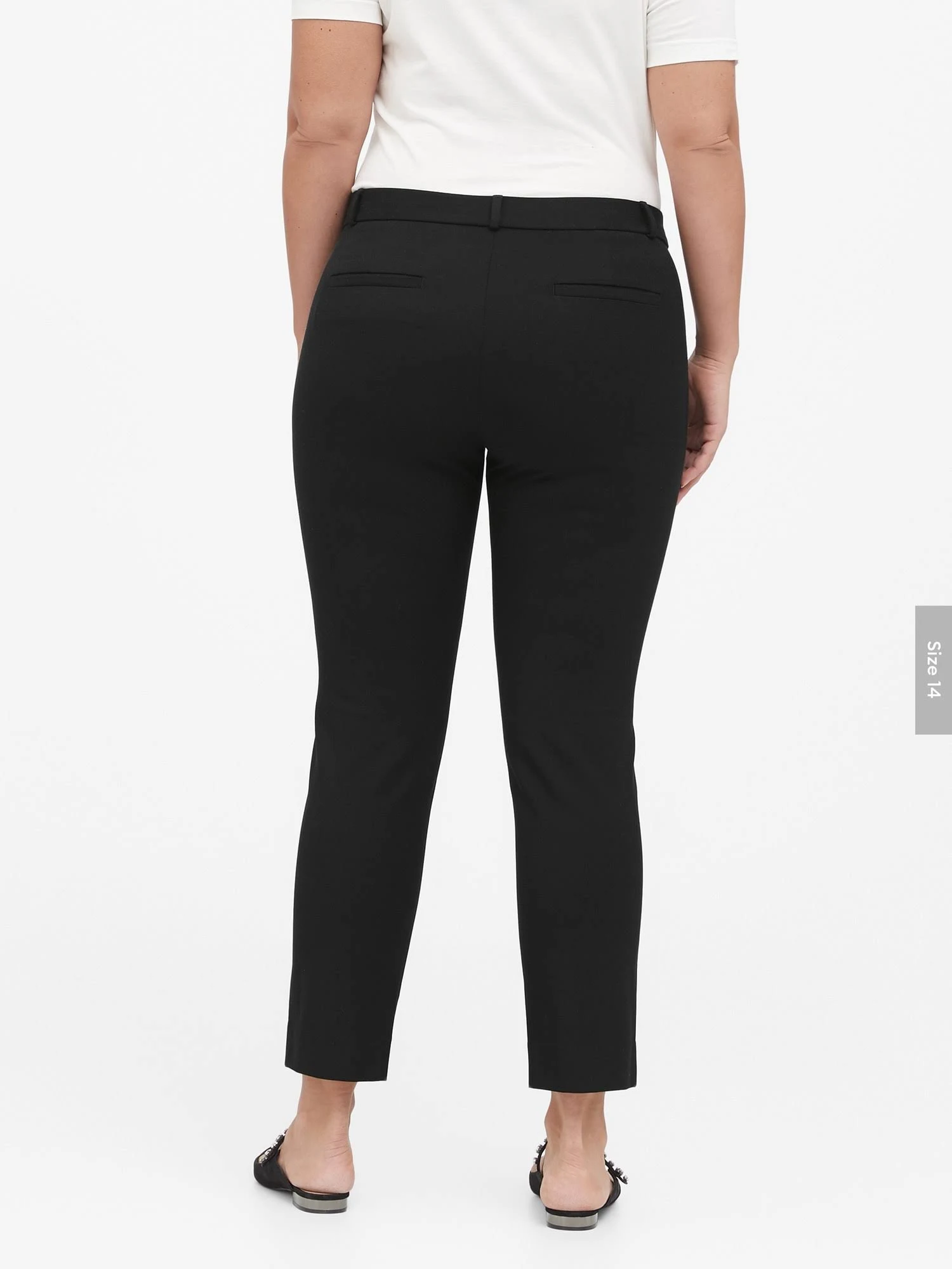 Banana Republic Women's Skinny Classic-Sloan Pant Black Size 8 Regular