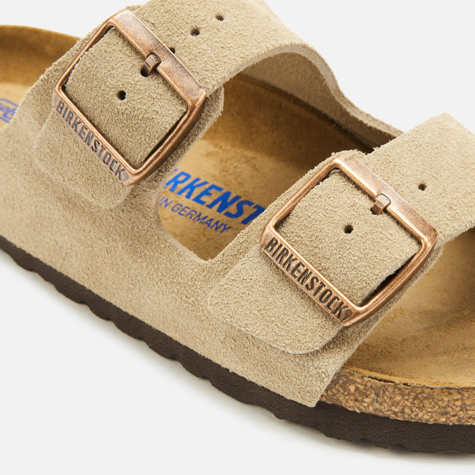 Birkenstock Arizona Taupe Suede - Taupe 35 Medium