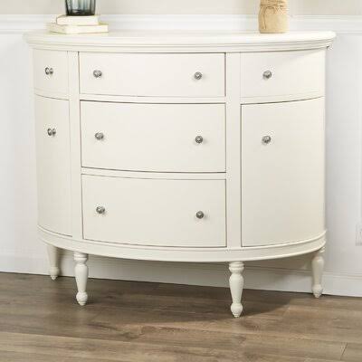 3 Drawer Half Circle Accent Chest