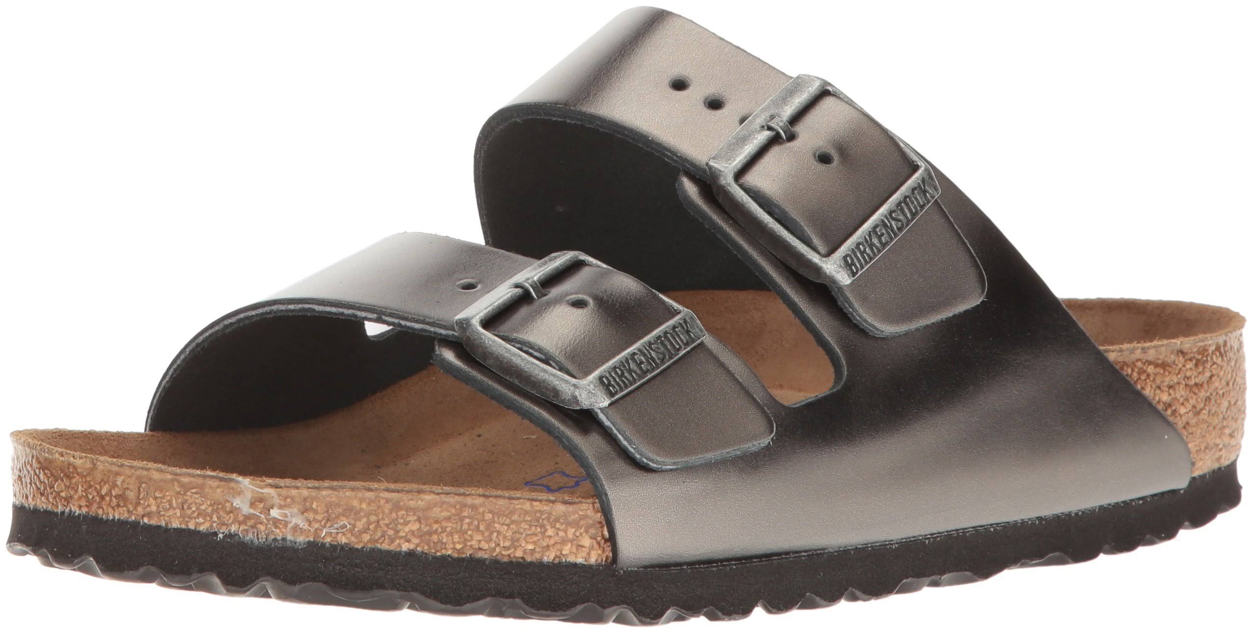 Birkenstock Arizona Soft Footbed (41 Metallic Anthracite)