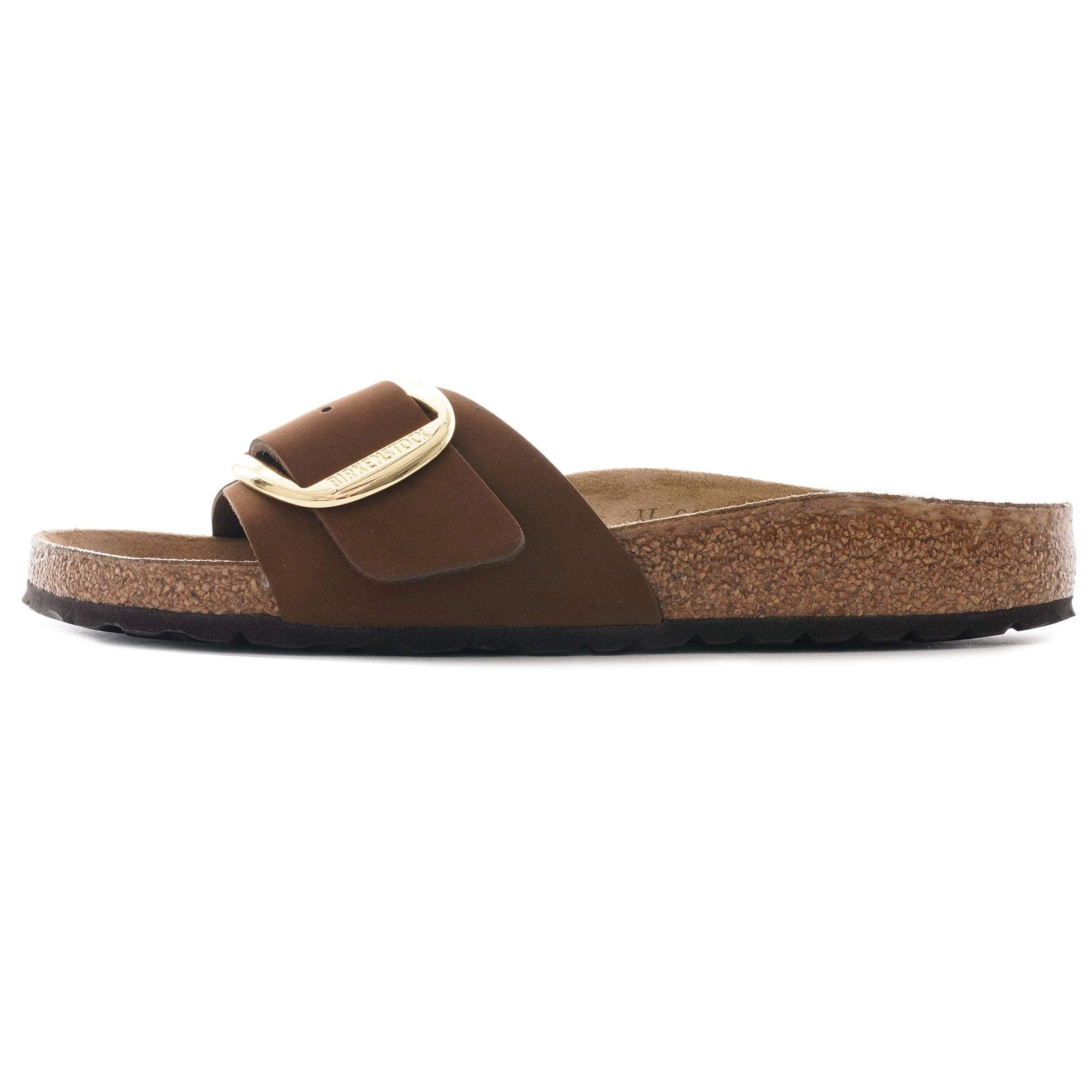 Birkenstock Womens Madrid Big Buckle - Cocoa 1021032-CAC Color: Cacao