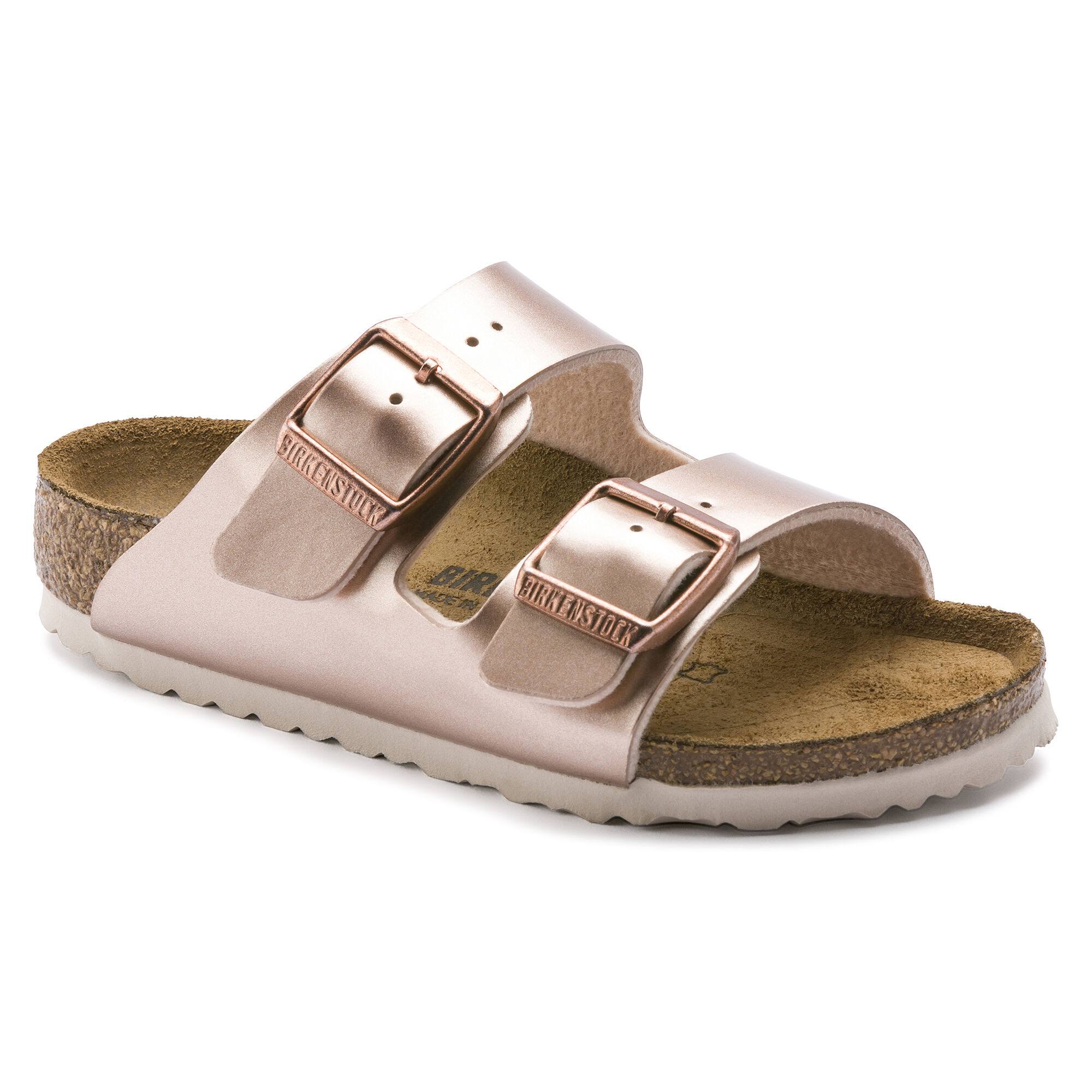 Birkenstock - Sandals with Platform Soles - Arizona Birko-Flor 28 EU