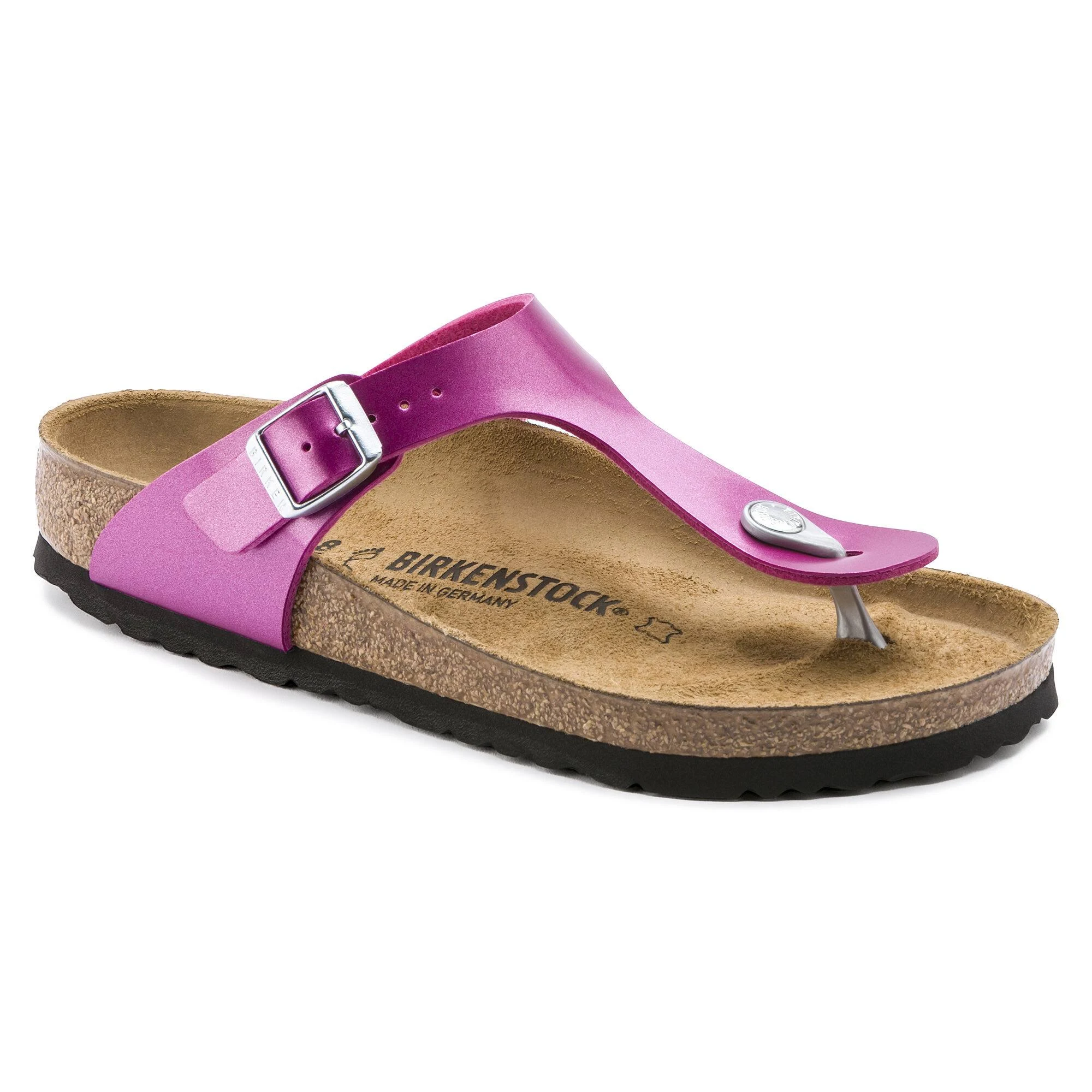 Flip Flops Birkenstock Gizeh - Electric Metallic Magenta - Women ?s 42