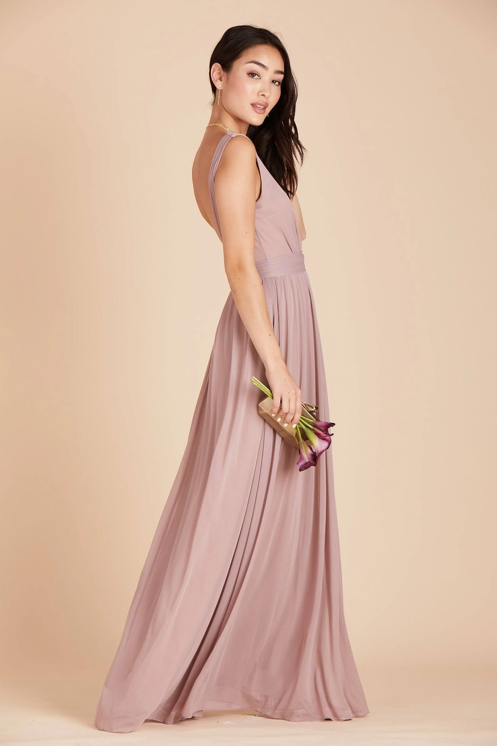 Birdy Grey Jan Bridesmaid Dress in Mauve S / Mauve