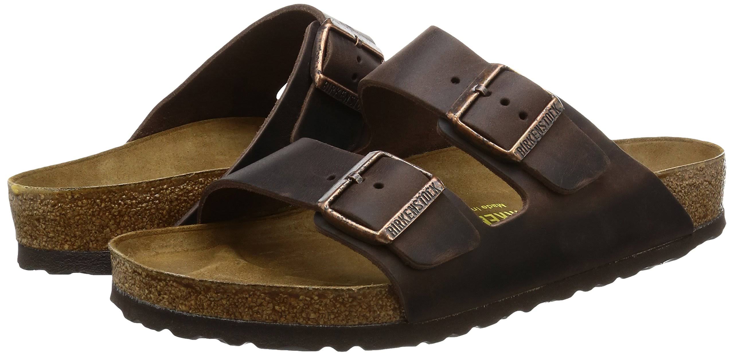 Birkenstock Leather Arizona Sandals - Habana