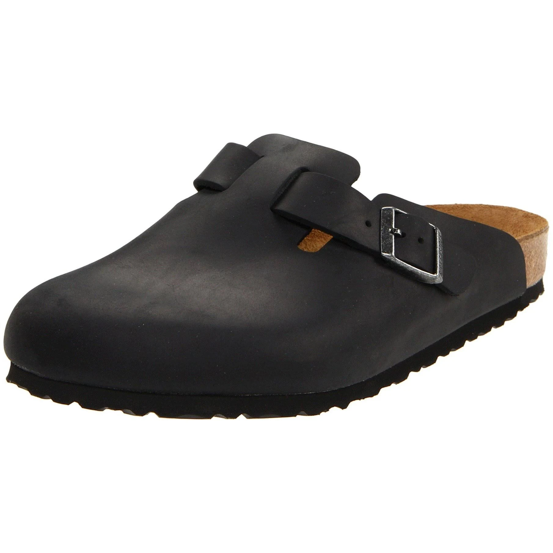 Birkenstock Boston Oiled Leather Black