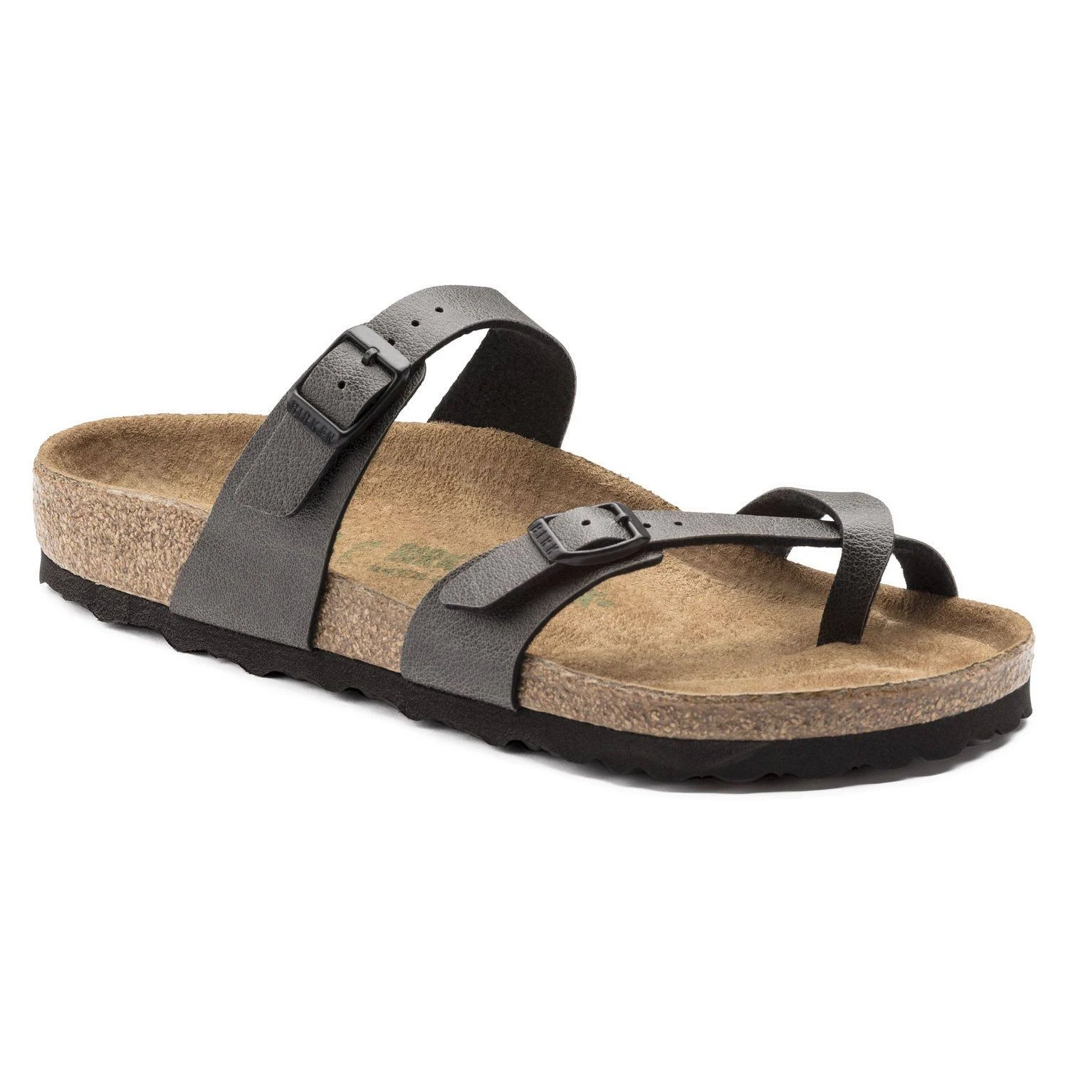 Birkenstock Women's Mayari Anthracite Vegan Birko-Flor