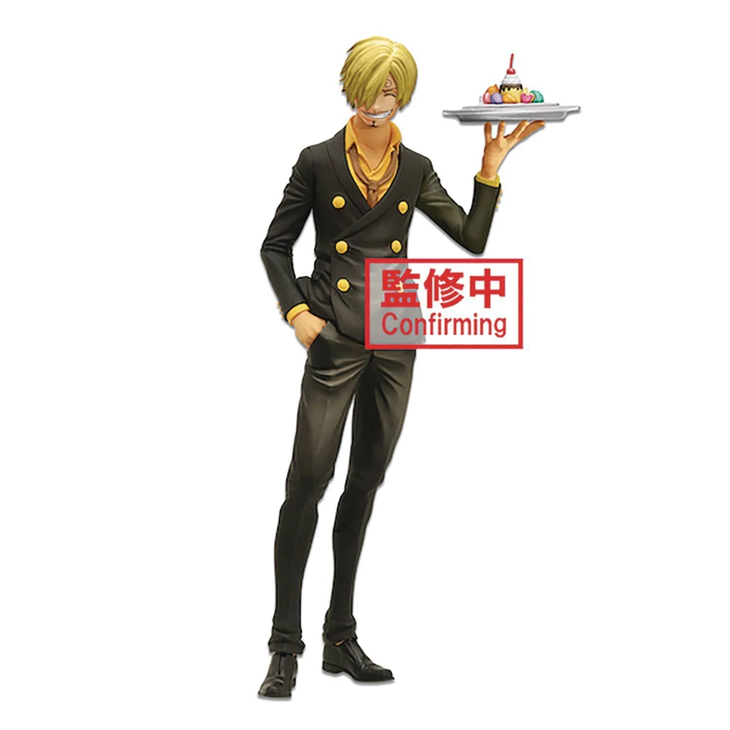 Banpresto - One Piece Sanji Grandista Nero Figure