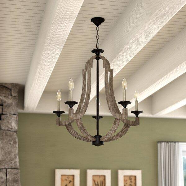 Marcoux 5-Light Candle Style Empire Chandelier