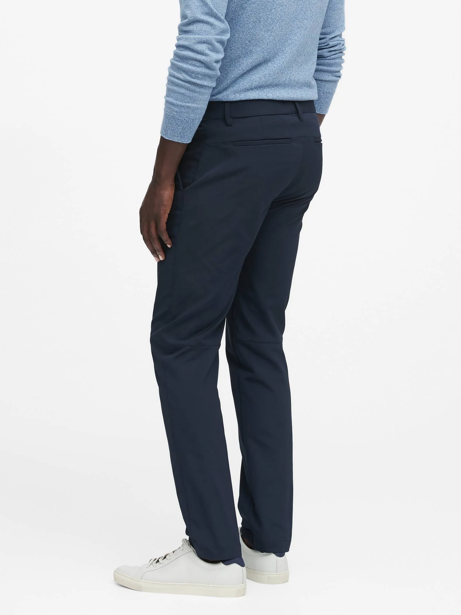 Banana Republic Men's Slim City Pant Night Navy Tall Size 36W 36L