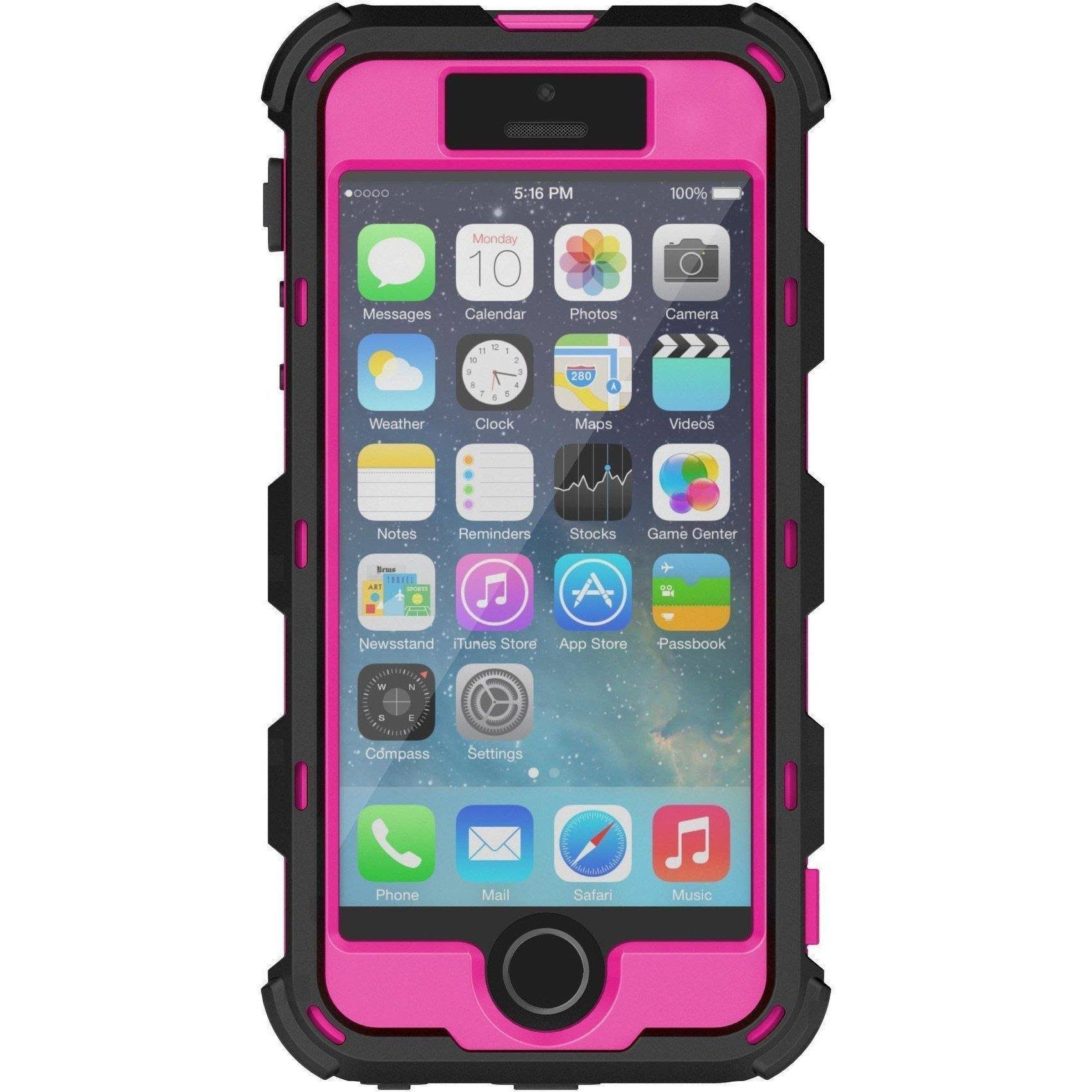Ballistic iPhone 5/5s/SE Hard Core Case - Pink / Black