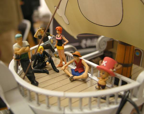 One Piece Going Merry Model Ship