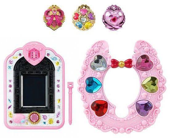 Precure Mirai Pad Memorial Cure Clock Set (Hugtto! Precure Series)