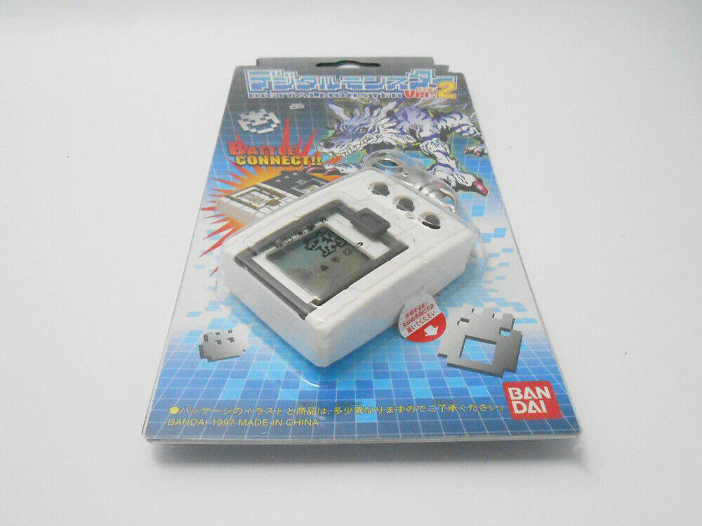 Bandai Digimon Digital Monster Version 2 Virtual Pet White Digivice Japan VPET