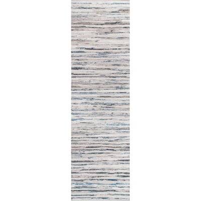 Kiester Blue/Beige Area Rug Rug Size: Runner 2&6x22 x 6&
