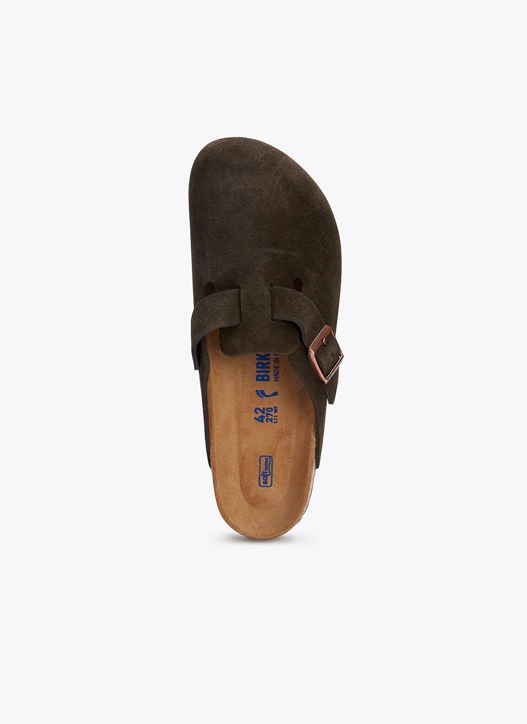 Birkenstock Man Dark Brown Mules Textile fibers