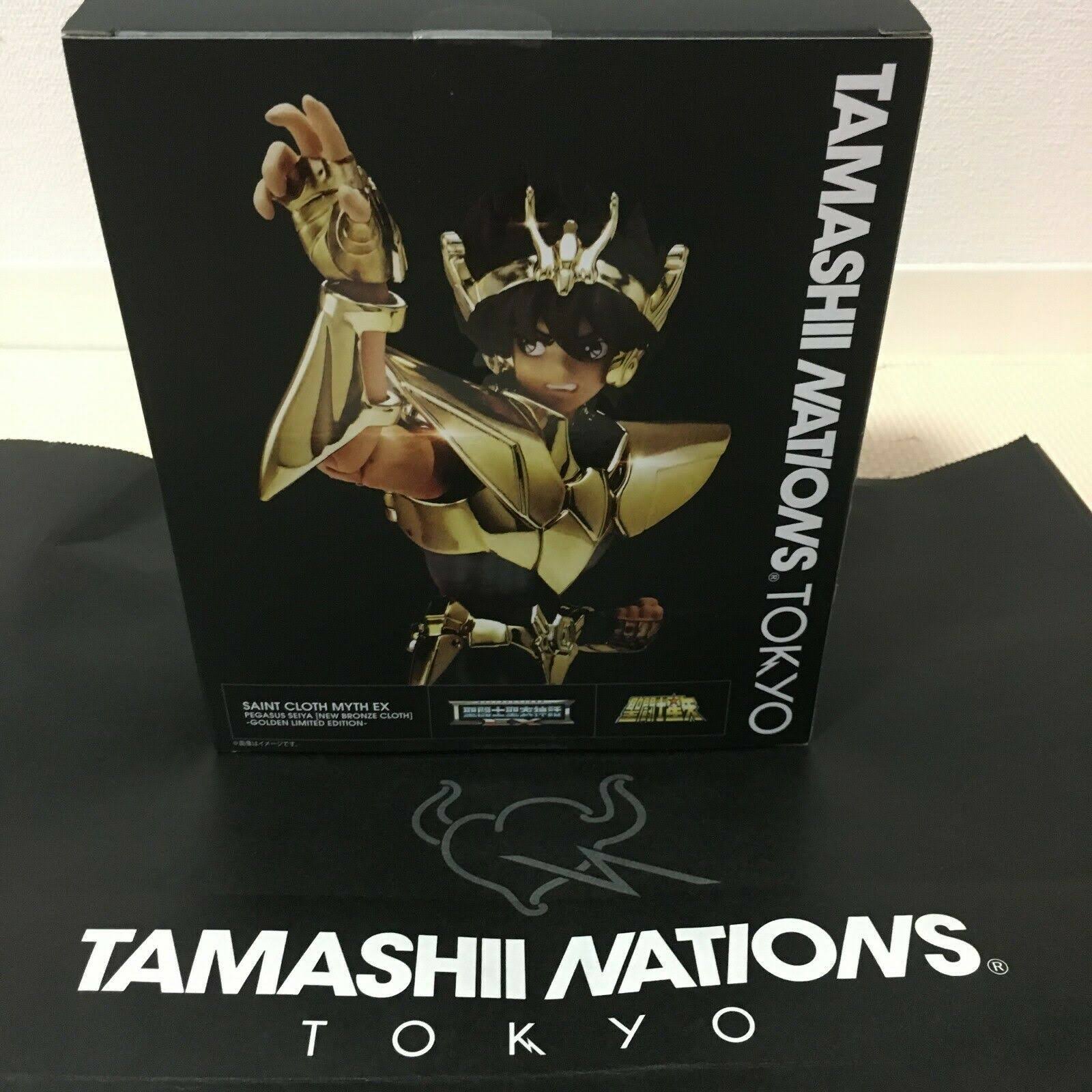 Bandai Saint Cloth Myth EX Pegasus Seiya Figure Golden Limited Edition Bronze