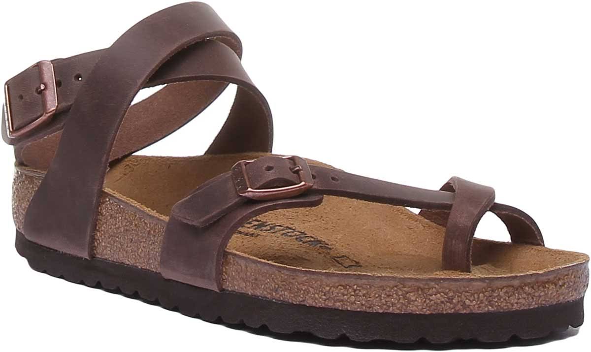 Birkenstock - YARA_OILED-LEATHER - Brown / 39