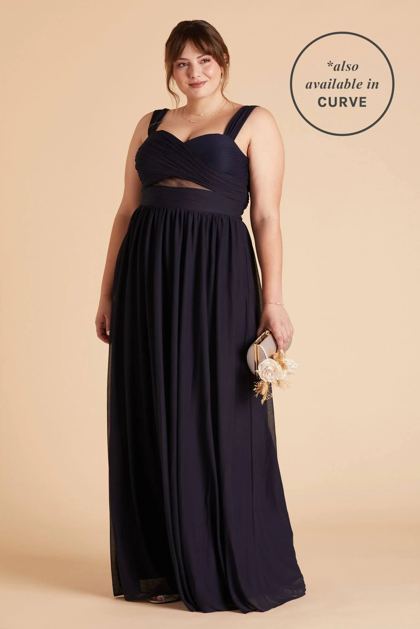 Birdy Grey Elsye Bridesmaid Dress in Navy L / Navy