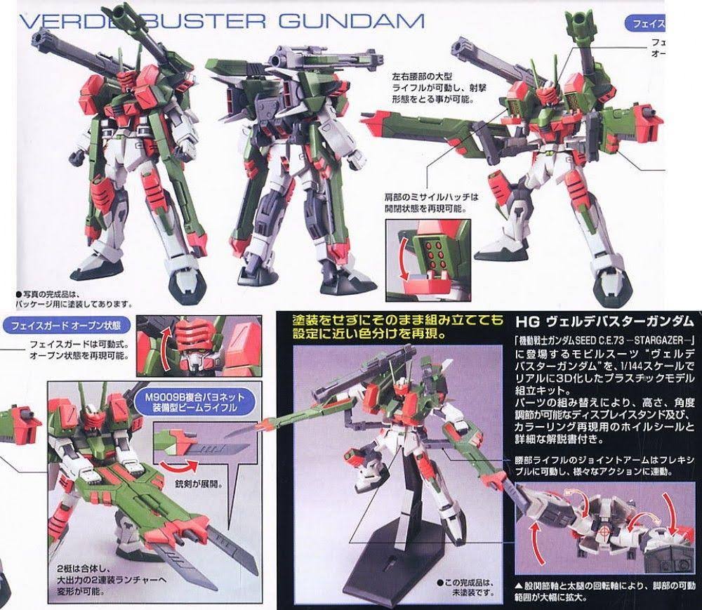 HG 1/144 #42 Verde Buster Gundam