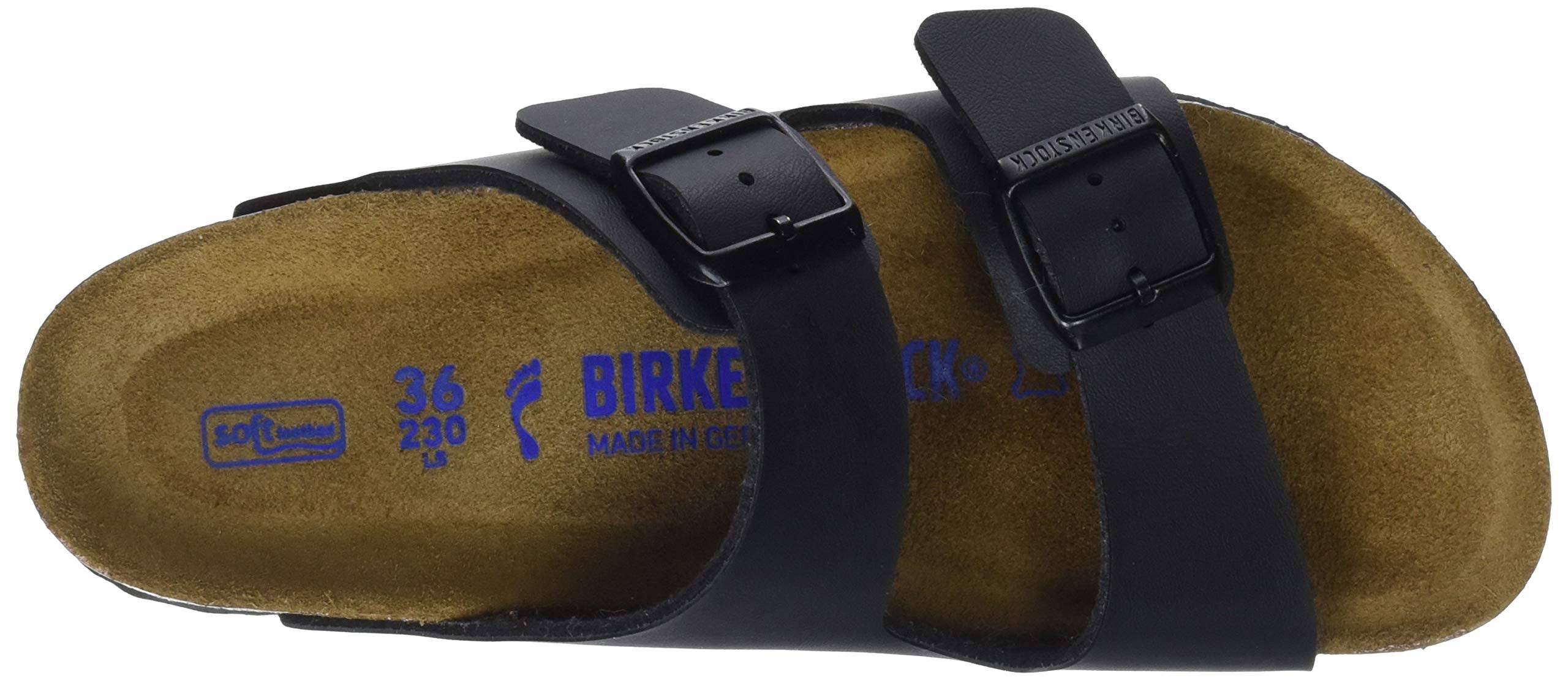 Birkenstock Arizona Oiled Leather Sandals - Black