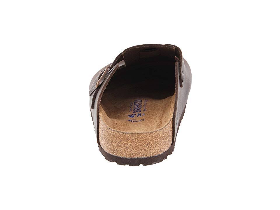 Birkenstock Boston Soft Footbed Clog - 46 - Brown Amalfi Leather