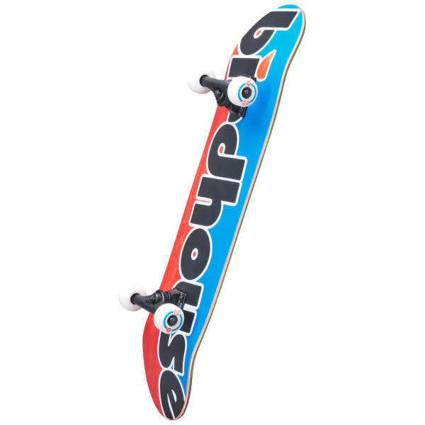 Birdhouse Toy Logo 8x22 Complete Skateboard - Blue / Red