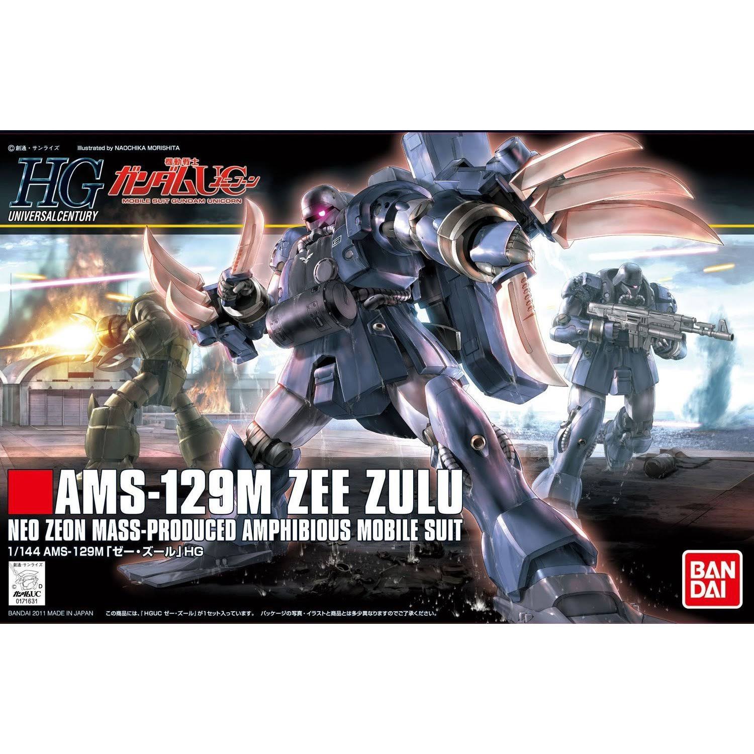 Bandai HGUC AMS-129M Zee Zulu Kit