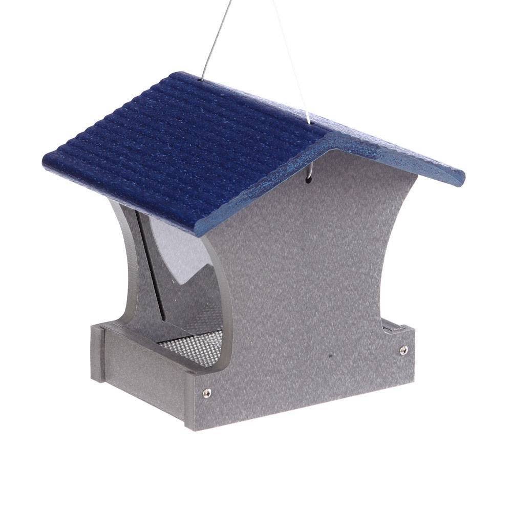 Backyard Nature GSHF100-B GS Small Hopper Feeder - Blue
