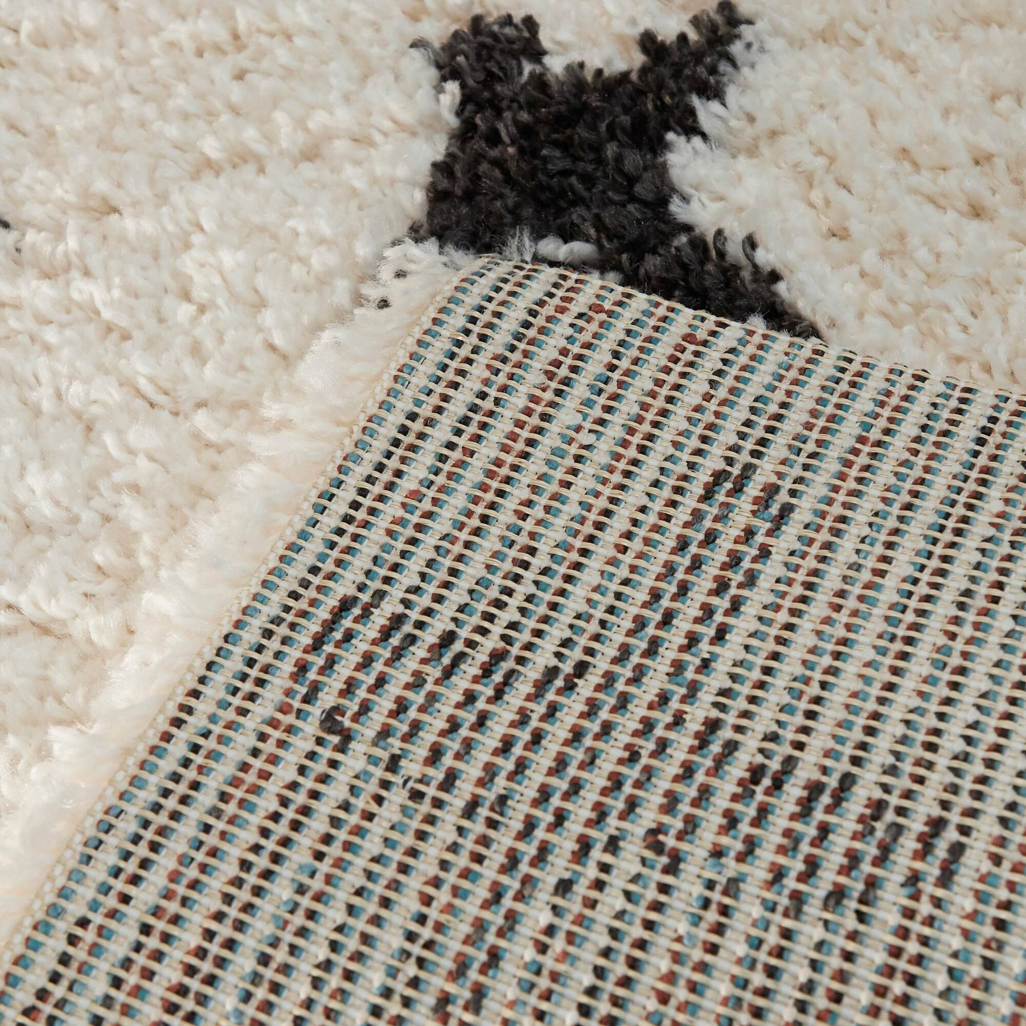 BALTA Delany Cream 5 ft. x 7 ft. Plush Plus Area Rug, Ivory