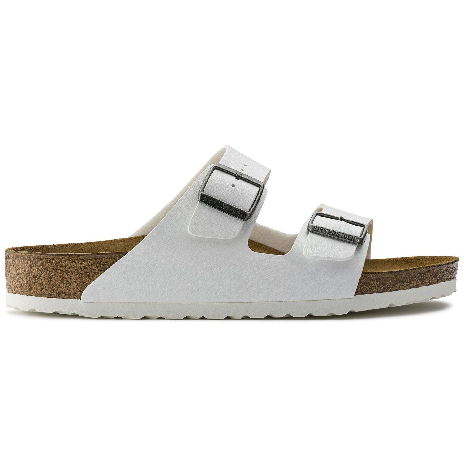 Birkenstock ARIZONA1 - Womens Euro 40 US 9 - 9.5 White Sandal Medium