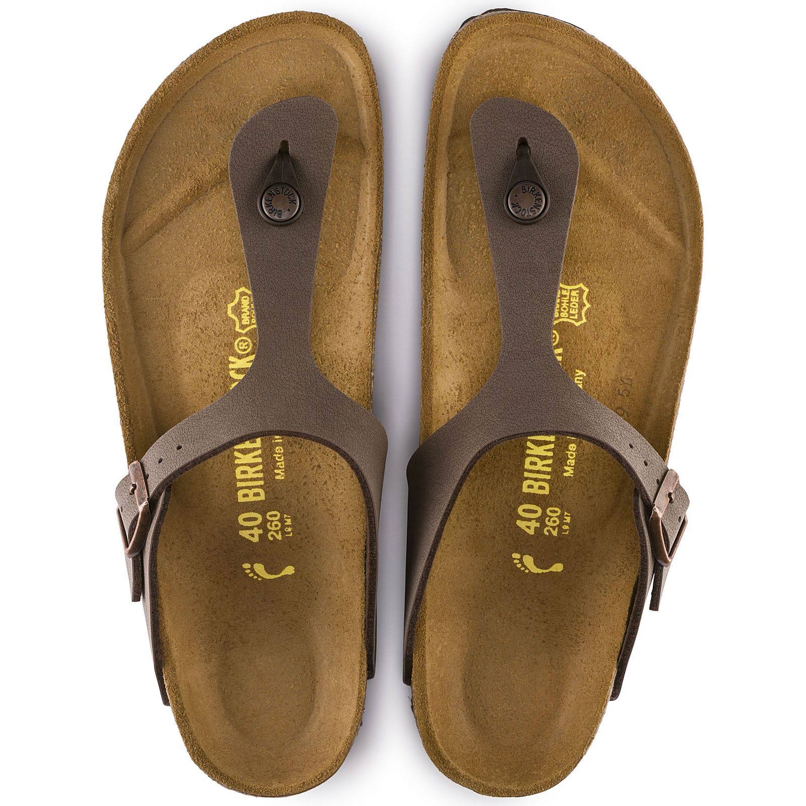 Birkenstock Gizeh Birkibuc Mocha