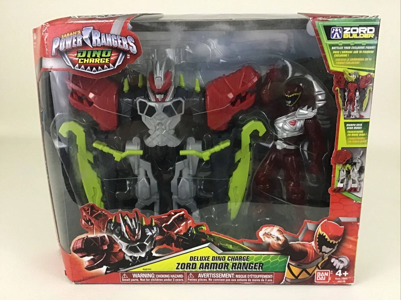 Power Rangers Dino Charge - Deluxe Dino Charge Zord Armor Ranger