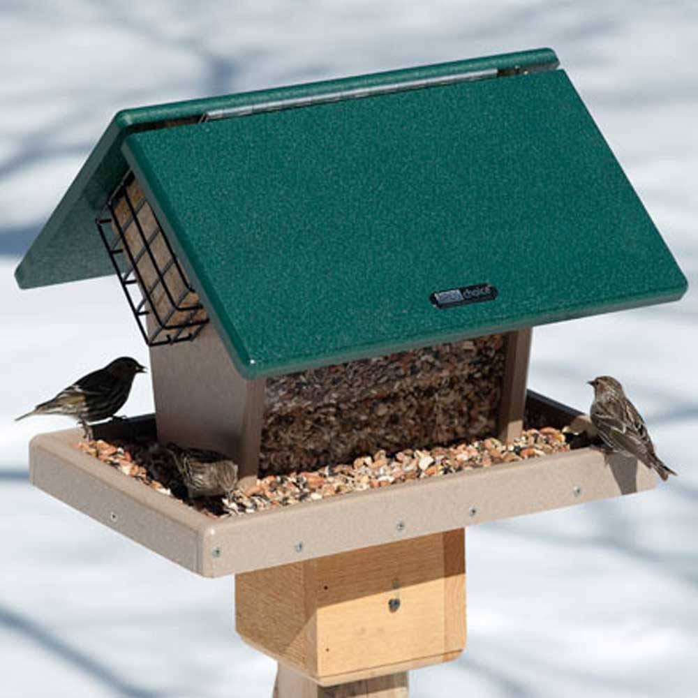 Birds Choice 7 Quart 2-Sided Recycled Suet Bird Feeder