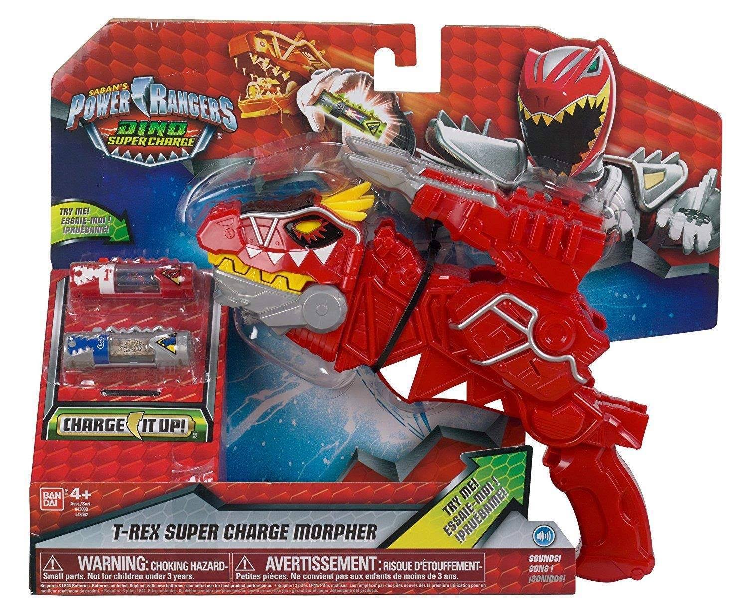 Power Rangers Dino Supercharge Deluxe T-Rex Morpher Toy