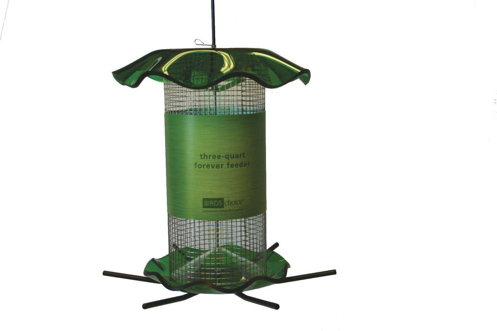 Birds Choice 3.Qt Nyjer Feeder, Green