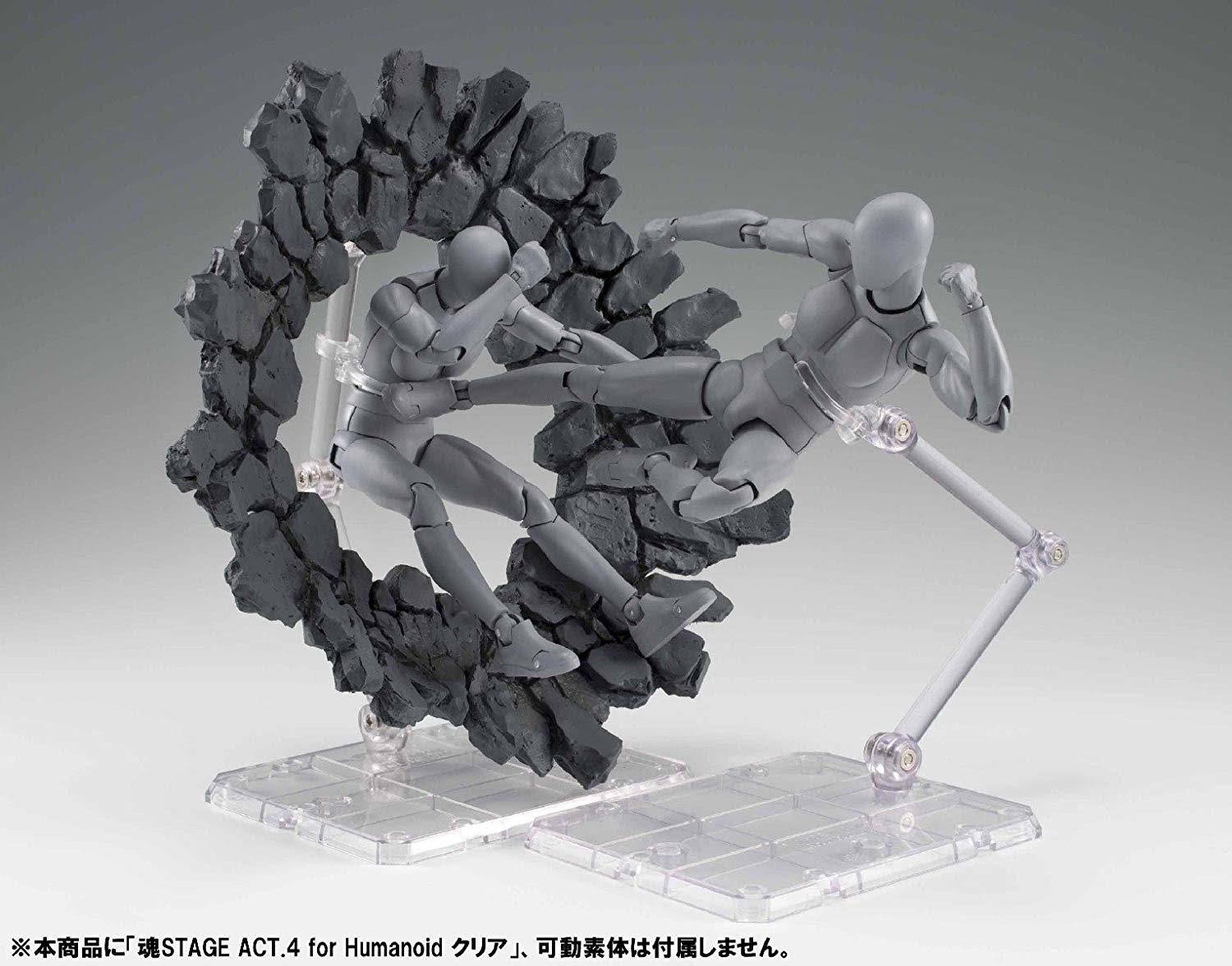 Bandai Tamashii Nations Gray Version Effect Impact Action Figure
