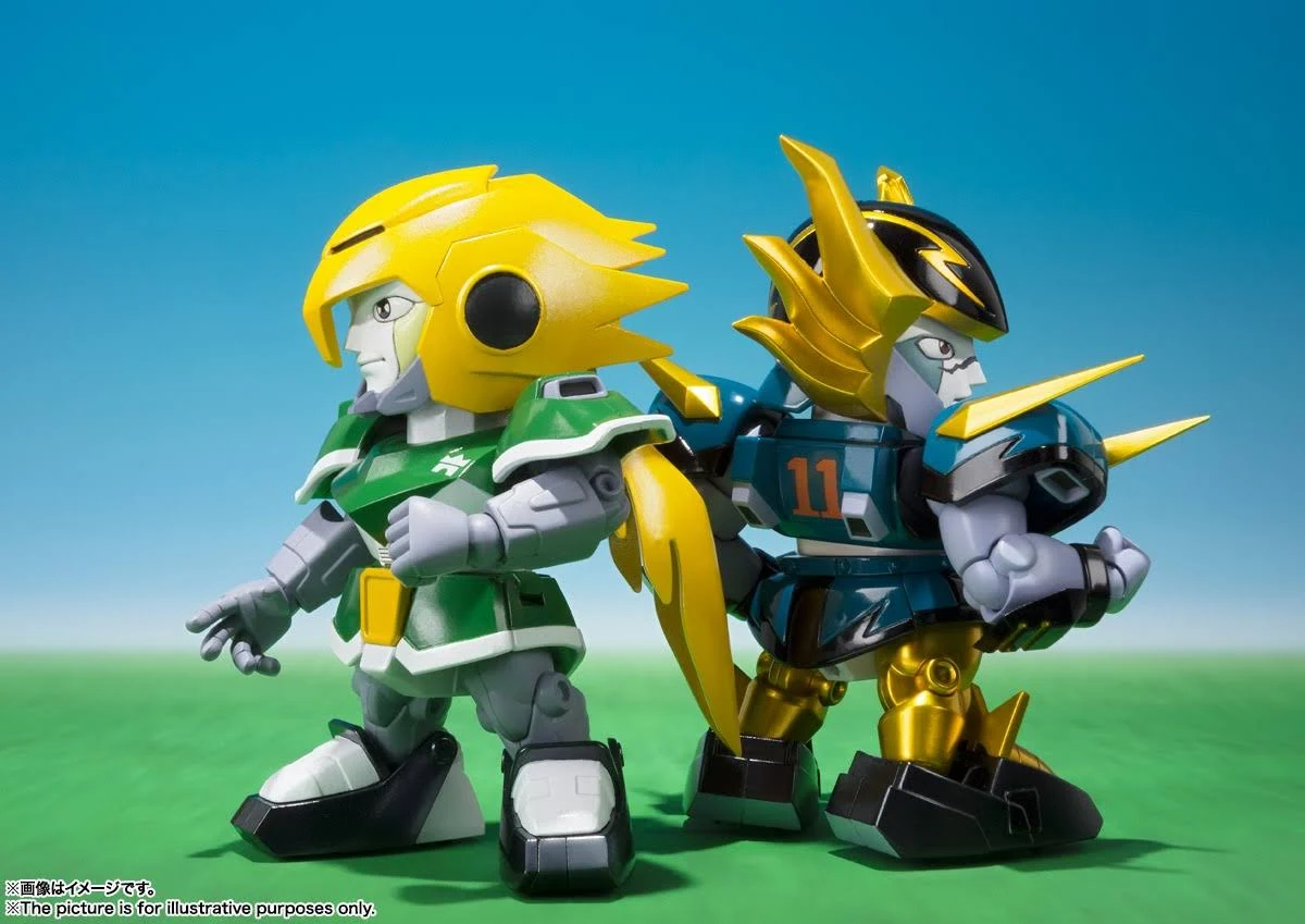 Chogokin Iron LEAGUER Mach Windy & Gold Foot