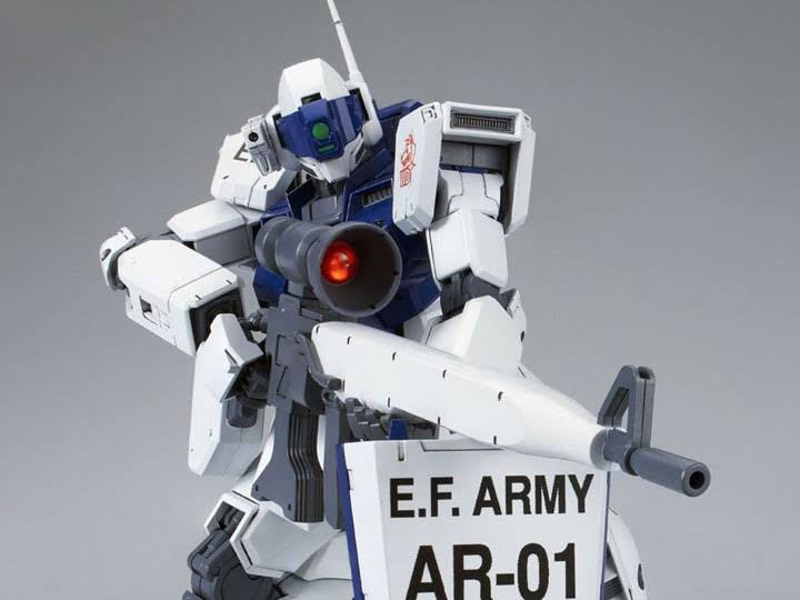 Bandai mg RGM-79SP GM Sniper II (White Dingo Team Custom) 1/100
