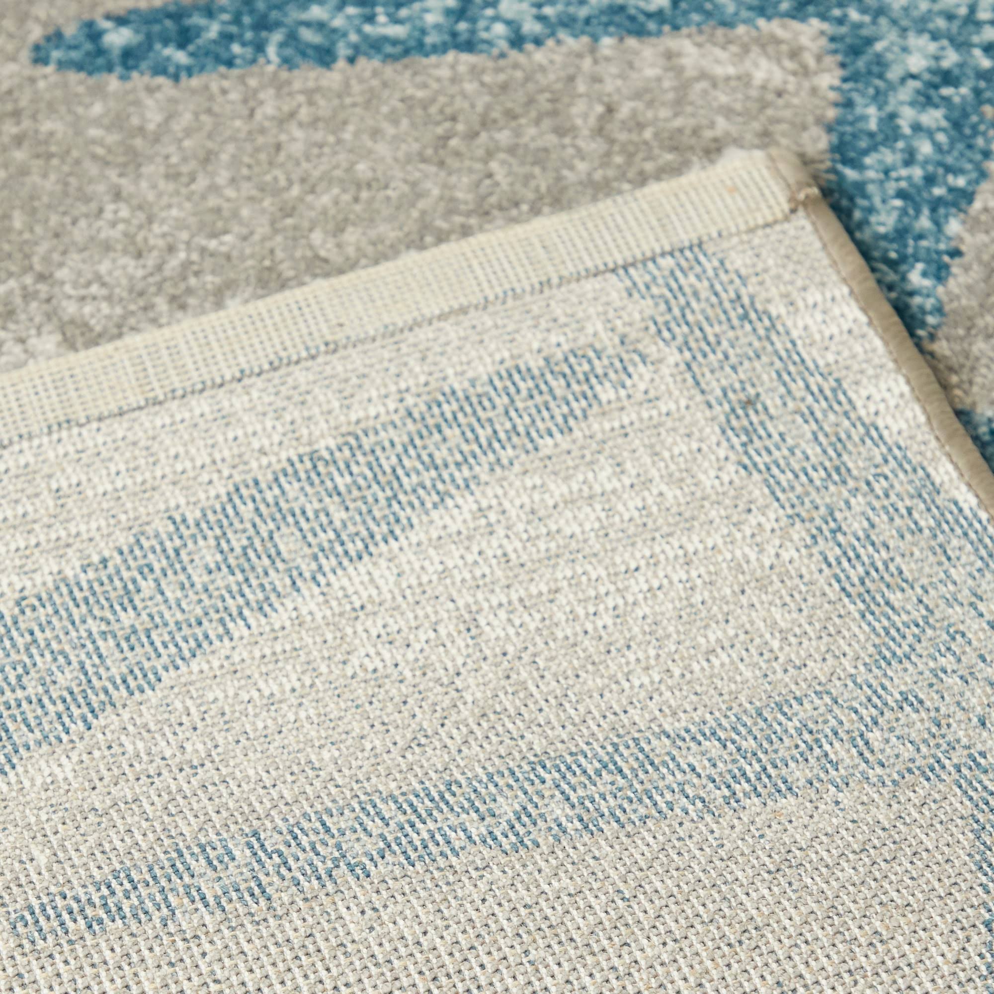 Martin Coastal Starfish Area Rug - 6&7x22 x 9& - Gray