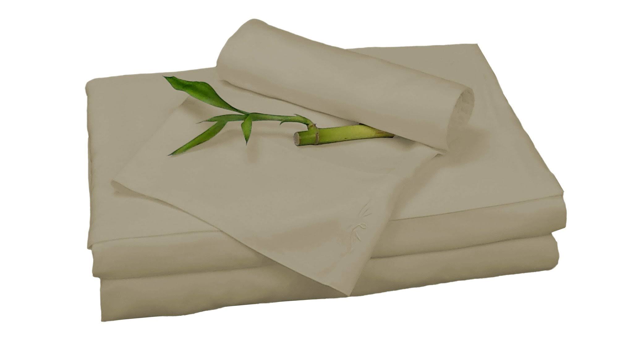 BedVoyage Rayon from Bamboo Champagne Sheet Set - King