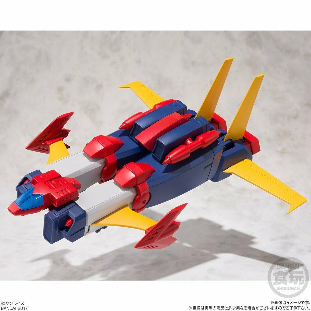 Bandai Shokugan Super Mini Pla Invincible Super Man Zambot 3 Model Kit
