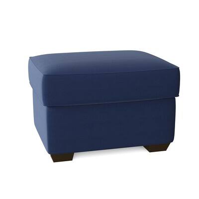 Birch Lane Swifton 29x22 Rectangle Standard Ottoman Body Fabric: Spinnsol Navy