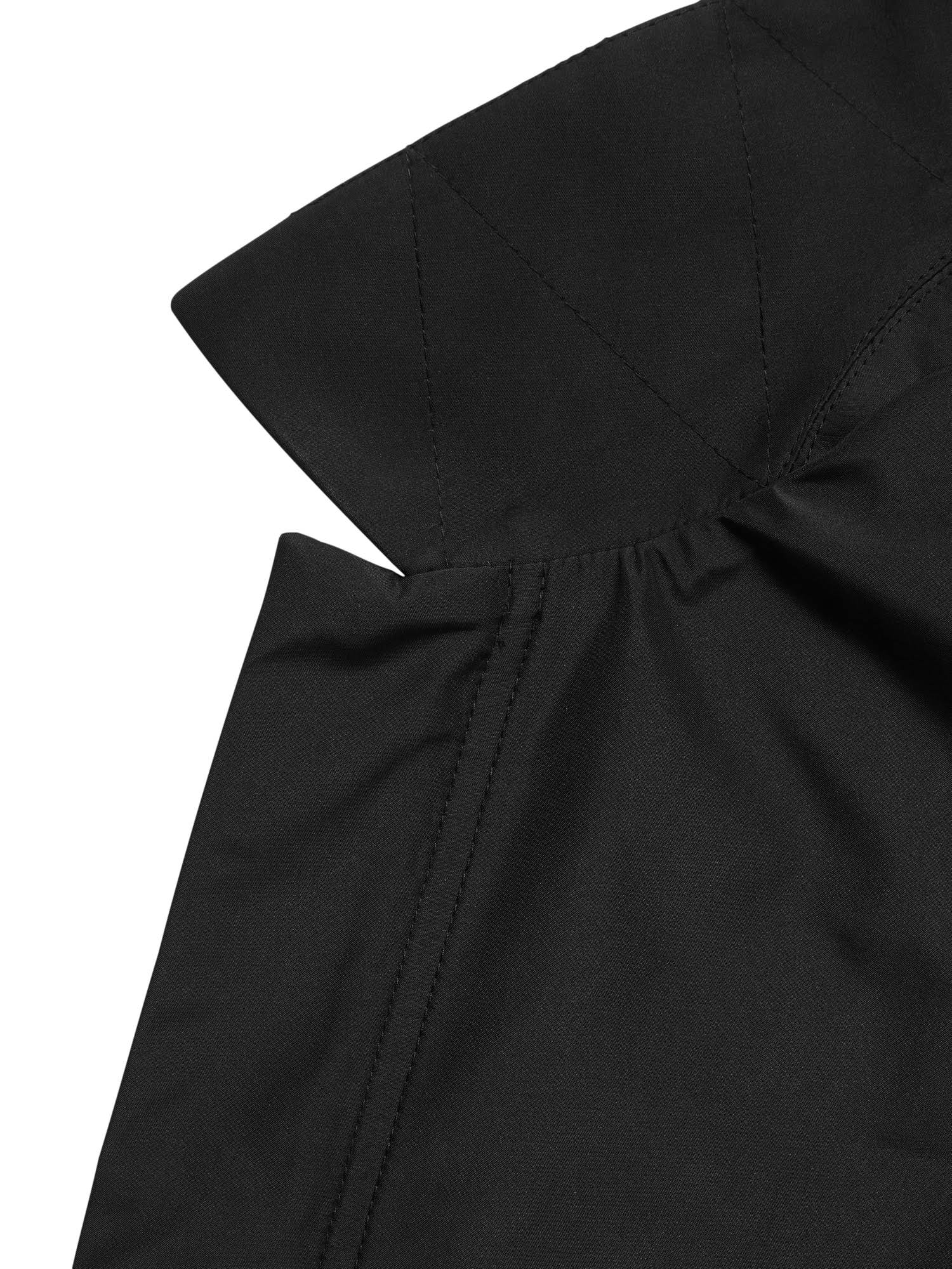 Banana Republic Men's Water-Resistant 3-Layer Mac Jacket Black Size S
