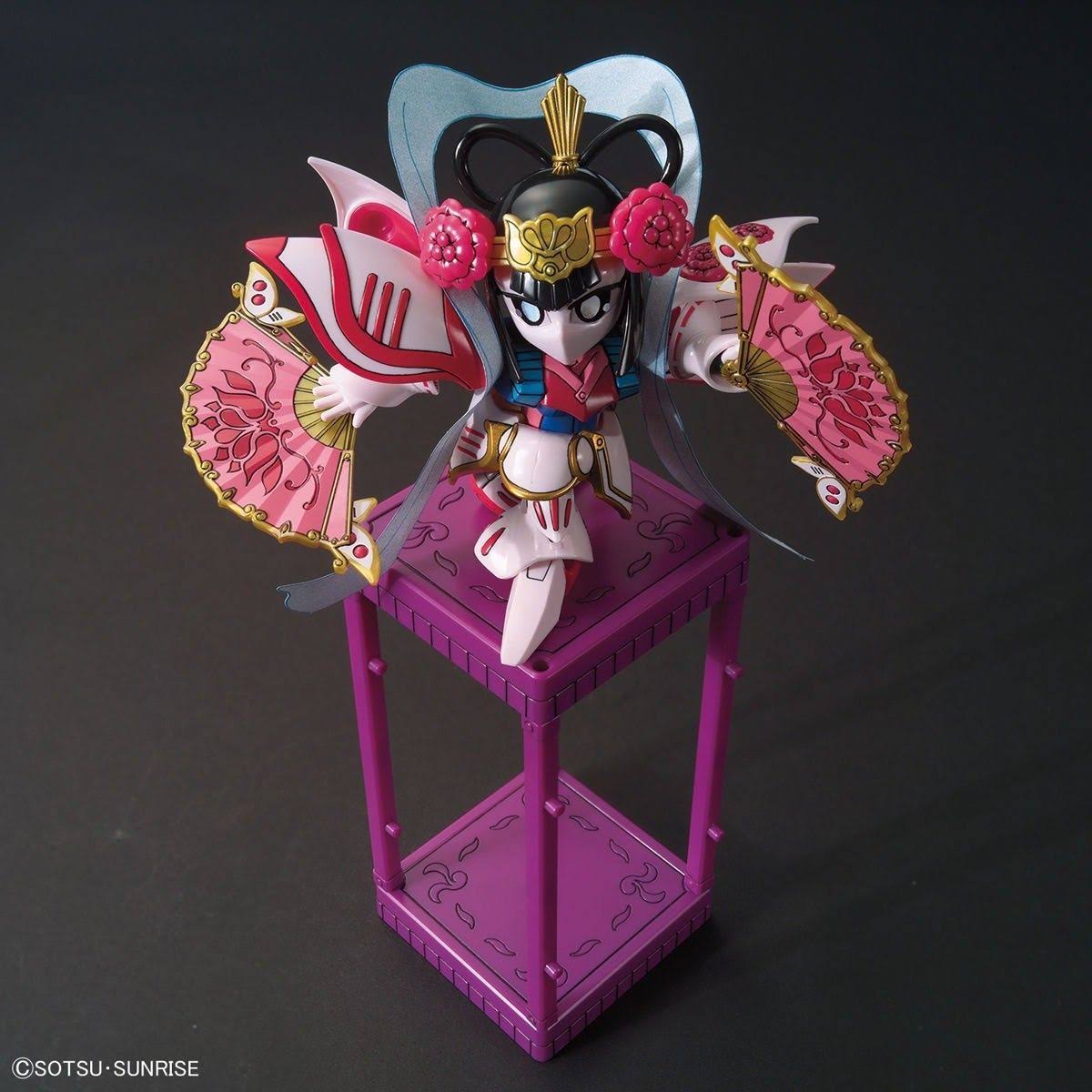 BB412 Diaochan Qubeley & General's Palanquin Bb Senshi Sangokuden, Bandai SD