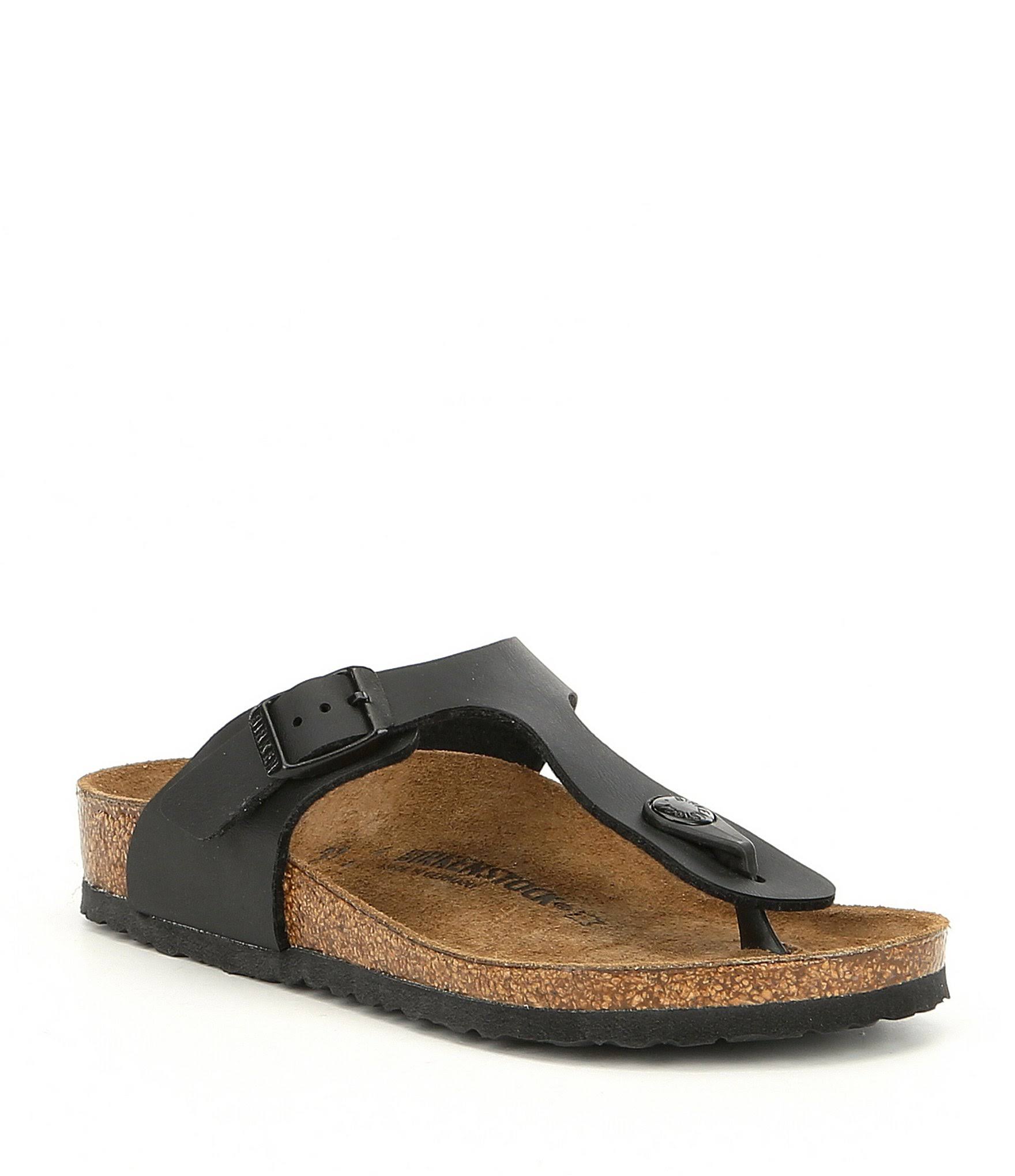 Birkenstock Gizeh Kids Black Birko-Flor