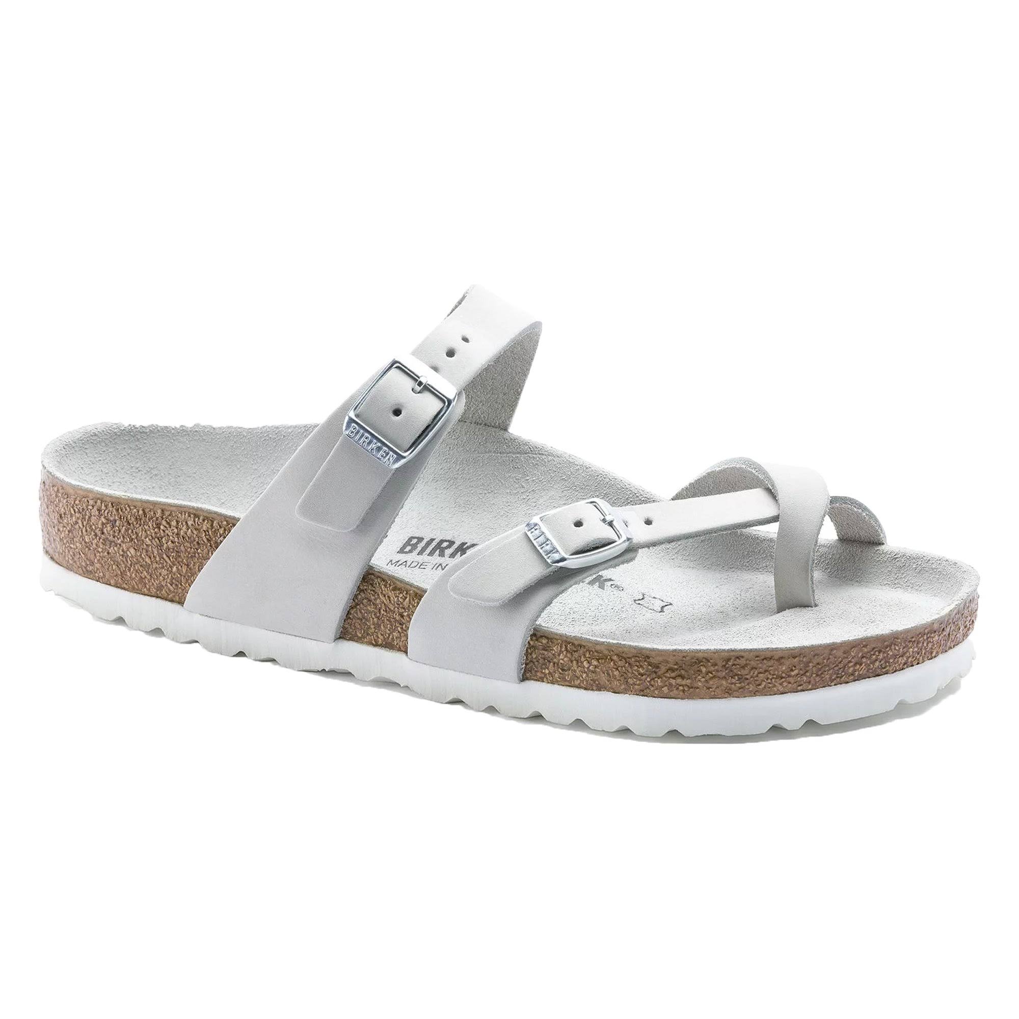 Birkenstock Women's Mayari (38 White Nubuck)